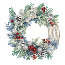 Lade das Bild in den Galerie-Viewer, Weihnachtskranz Teilweise spezielles DP  30 x 30 cm
