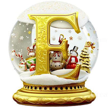 Lade das Bild in den Galerie-Viewer, Weihnachten-Vollrund-Diamantgemälde-40x40cm
