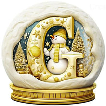 Lade das Bild in den Galerie-Viewer, Weihnachten-Vollrund-Diamantgemälde-40x40cm
