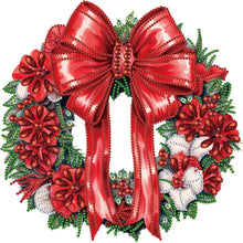 Lade das Bild in den Galerie-Viewer, Weihnachtskranz – Teilweise spezielles DP 30*30 cm
