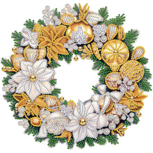 Lade das Bild in den Galerie-Viewer, Weihnachtskranz – Teilweise spezielles DP 30*30 cm
