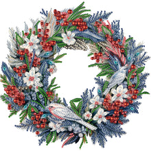 Lade das Bild in den Galerie-Viewer, Weihnachtskranz – Teilweise spezielles DP 30*30 cm
