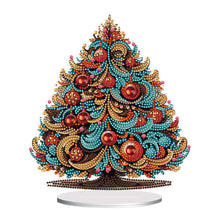 Lade das Bild in den Galerie-Viewer, Weihnachts-Desktop-Ornament mit einseitigem Drill-Diamant-Motiv
