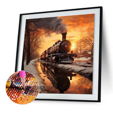 Lade das Bild in den Galerie-Viewer, Zug- Diamond Painting-30x30cm
