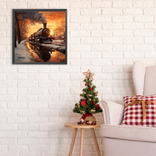 Lade das Bild in den Galerie-Viewer, Zug- Diamond Painting-30x30cm
