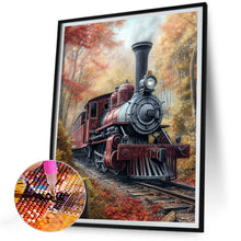 Lade das Bild in den Galerie-Viewer, Zug- Diamond Painting-30x40cm
