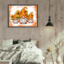Lade das Bild in den Galerie-Viewer, Gnome-Voller Diamond Painting-40x30cm
