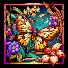 Lade das Bild in den Galerie-Viewer, Schmetterling - Diamond Painting-30x30cm
