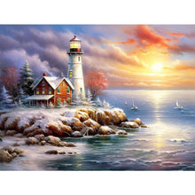 Lade das Bild in den Galerie-Viewer, Landschaft-Voll Diamond Painting-40x30cm

