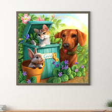 Lade das Bild in den Galerie-Viewer, Animal-Voller Diamond Painting-30x30cm
