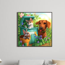 Lade das Bild in den Galerie-Viewer, Animal-Voller Diamond Painting-30x30cm
