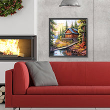 Lade das Bild in den Galerie-Viewer, Woods House-Voller Diamond Painting-30x30cm
