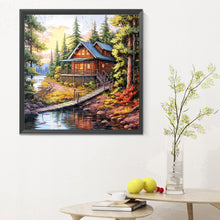 Lade das Bild in den Galerie-Viewer, Woods House-Voller Diamond Painting-30x30cm
