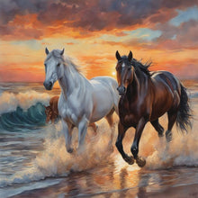 Lade das Bild in den Galerie-Viewer, Horse-Voller Diamond Painting-40x40cm

