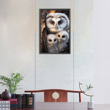 Lade das Bild in den Galerie-Viewer, Eule-Voll Diamond Painting-30x45cm
