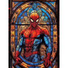 Lade das Bild in den Galerie-Viewer, Buntglas Spiderman-Voller Diamond Painting-30x40cm
