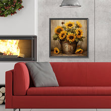 Lade das Bild in den Galerie-Viewer, Sonnenblume-Voller Diamond Painting-30x30cm
