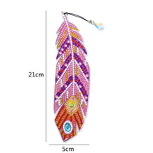 Lade das Bild in den Galerie-Viewer, DIY-Diamond-Painting-Feder-Lesezeichen
