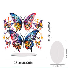 Lade das Bild in den Galerie-Viewer, Schmetterling-Einseitiger Bohrer-Diamant-Desktop-Ornament
