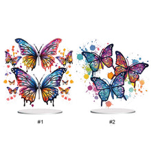 Lade das Bild in den Galerie-Viewer, Schmetterling-Einseitiger Bohrer-Diamant-Desktop-Ornament
