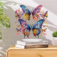 Lade das Bild in den Galerie-Viewer, Schmetterling-Einseitiger Bohrer-Diamant-Desktop-Ornament
