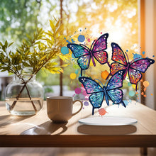 Lade das Bild in den Galerie-Viewer, Schmetterling-Einseitiger Bohrer-Diamant-Desktop-Ornament
