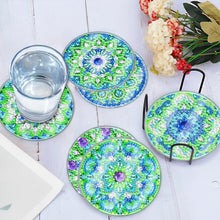 Lade das Bild in den Galerie-Viewer, 6 Stück/Set-Mandala-Acryl Waterproof Diamond Coaster
