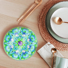 Lade das Bild in den Galerie-Viewer, 6 Stück/Set-Mandala-Acryl Waterproof Diamond Coaster
