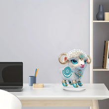 Lade das Bild in den Galerie-Viewer, Sternzeichen – einseitig gebohrt – Diamant-Desktop-Ornament

