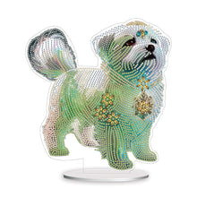 Lade das Bild in den Galerie-Viewer, Sternzeichen – einseitig gebohrt – Diamant-Desktop-Ornament
