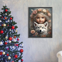 Lade das Bild in den Galerie-Viewer, Life of Pets Girl-voll Round/Square Diamond Painting-30x40cm/40x50cm/50x70cm
