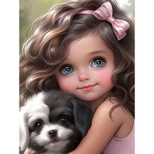Lade das Bild in den Galerie-Viewer, Life of Pets Girl-Full Round/Square Diamond Painting-30x40cm/40x50cm/50x70cm
