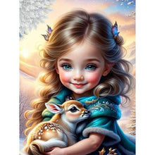Lade das Bild in den Galerie-Viewer, Life of Pets Girl-Full Round/Square Diamond Painting-30x40cm/40x50cm/50x70cm
