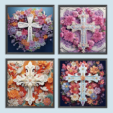 Lade das Bild in den Galerie-Viewer, Cross-Partial Besonders Diamond Painting-30x30cm
