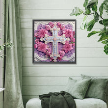 Lade das Bild in den Galerie-Viewer, Cross-Partial Besonders Diamond Painting-30x30cm
