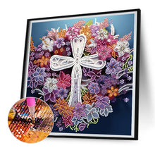 Lade das Bild in den Galerie-Viewer, Cross-Partial Besonders Diamond Painting-30x30cm
