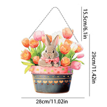 Lade das Bild in den Galerie-Viewer, Ostern-Acryl-einseitiger Diamant-Anhänger
