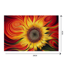 Lade das Bild in den Galerie-Viewer, Sonnenblume - voller runder Diamant - 35x25cm
