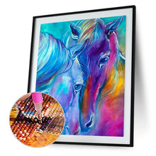 Lade das Bild in den Galerie-Viewer, Pferd - volle Diamant-Malerei - 30x40cm
