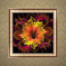 Lade das Bild in den Galerie-Viewer, Blume - voller runder Diamant - 30x30cm
