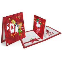 Lade das Bild in den Galerie-Viewer, 8PCS / SET 3D WEIHNACHTSGRUSSKARTEN DIAMOND PAINTIN

