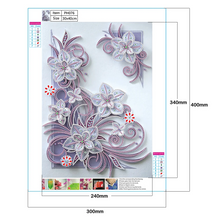 Lade das Bild in den Galerie-Viewer, Diamant - Kristall Strass - Blume
