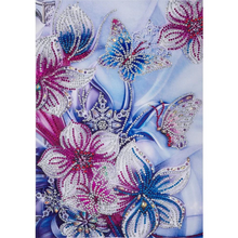 Lade das Bild in den Galerie-Viewer, Diamant Kristall Strass - Blumen
