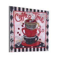 Lade das Bild in den Galerie-Viewer, Diamant Kristall Strass - Kaffeezeit
