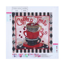Lade das Bild in den Galerie-Viewer, Diamant Kristall Strass - Kaffeezeit
