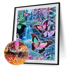 Lade das Bild in den Galerie-Viewer, Schmetterling - volle Diamant-Malerei - 30x40cm
