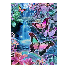 Lade das Bild in den Galerie-Viewer, Schmetterling - volle Diamant-Malerei - 30x40cm
