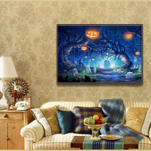 Lade das Bild in den Galerie-Viewer, Halloween-Set - voller runder Diamant - 40x30cm
