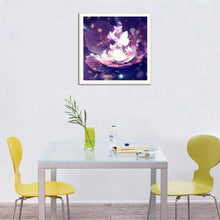 Lade das Bild in den Galerie-Viewer, Schmetterling - voller runder Diamant - 30x30cm
