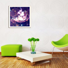 Lade das Bild in den Galerie-Viewer, Schmetterling - voller runder Diamant - 30x30cm

